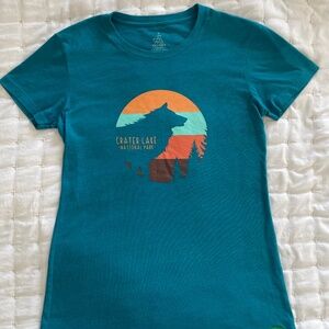 Wild Tribute Crater Lake tee NWOT